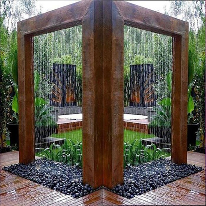 modern large water features