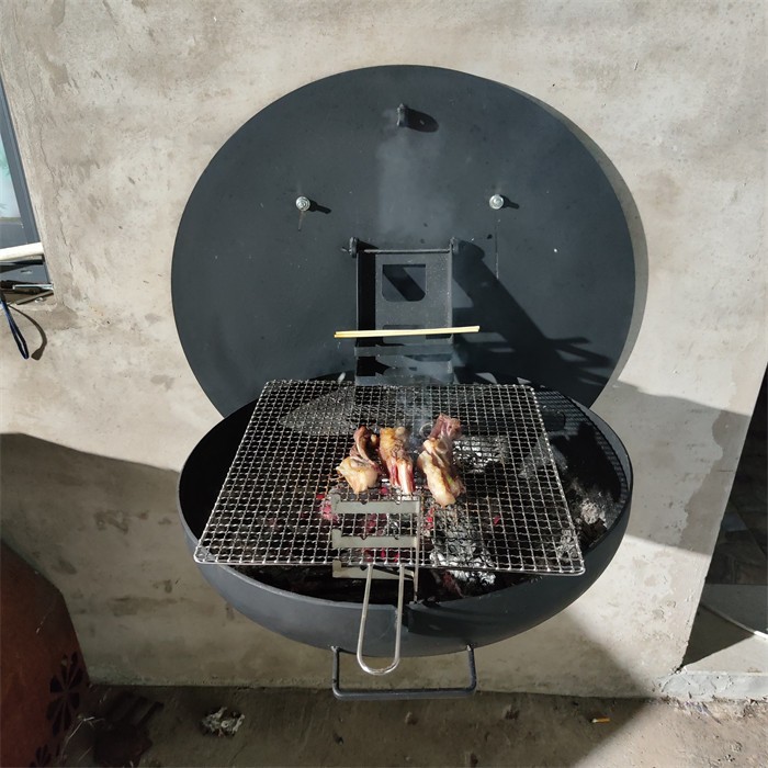 Wall Mounted Patio Cooking Bbq Grill