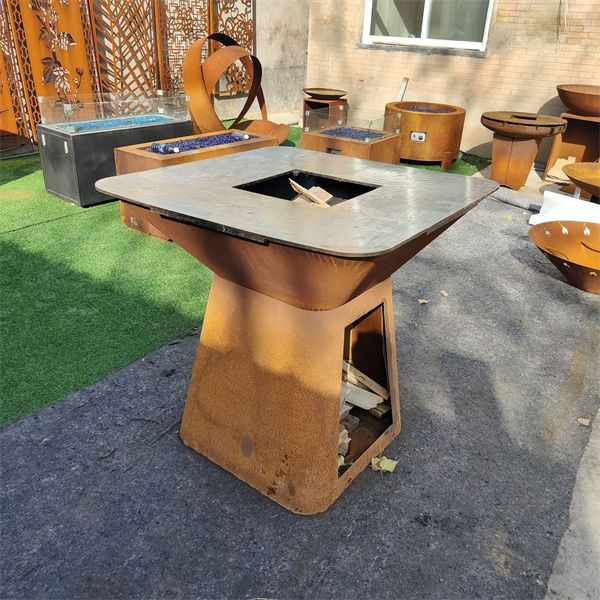 Corten Steel Barbecue Grill Fire Pits suppliers