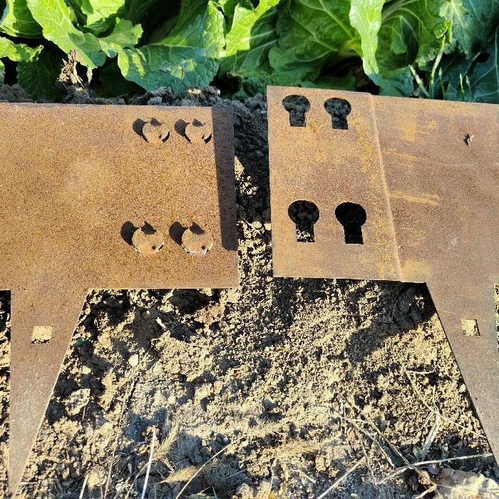 Corten Steel Landscape Divider
